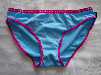 BONDS, Bikini in Size 12, Colour in Blue and Fuchsia - Image 1 of 2
