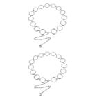 2 PCS Belly Chain Waist Jewelry for Women Student