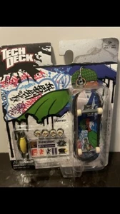 New Sealed Retro Tech Deck Rare Finesse Fingerboard 96mm Vintage Skateboard - Picture 1 of 2