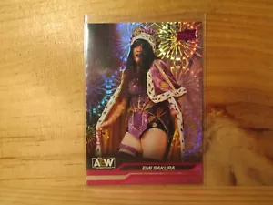 2024 Upper Deck AEW Pink Pyro 48 Emi Sakura 31/79 - Bild 1 von 2