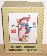 EMPTY BOX For Country Cottage Snowman Figurine RC 7890 Christmas Figure 6"