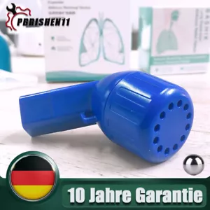 Atemtrainer Lungentrainer Airphysio Lungenreinigung Verbessert Lungenkapazität - Bild 1 von 15