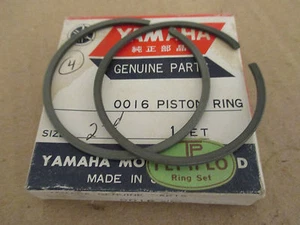 NOS YAMAHA L5T YL2 PISTON RING SET 0.25mm 116-11601-19 - Picture 1 of 1