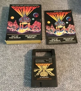 Out of this World/Helicopter Rescue (Magnavox Odyssey 2, 1979) Complete - Picture 1 of 4