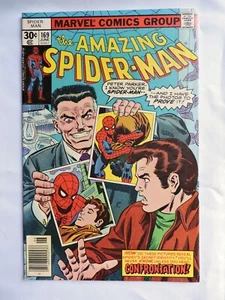 The Amazing Spider-Man Comic Book #169 (June 1977) Very Fine Plus - Picture 1 of 5