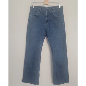7 For All Mankind Mens 32 Austyn Jeans Relaxed Straight Leg Blue Dark Wash - Picture 1 of 11