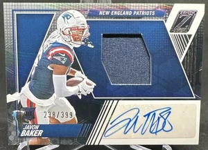 Javon Baker 2024 Panini Zenith Rookie Patch Auto /399 #220 - Picture 1 of 2