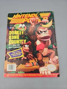 Nintendo Power Volume 66 November 1994 Donkey Kong Country w/ Poster - Picture 1 of 3