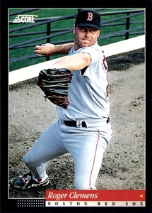 Roger Clemens 1994 Score #25 Boston Red Sox HOF FREE SHIPPING AutographDen - Picture 1 of 2