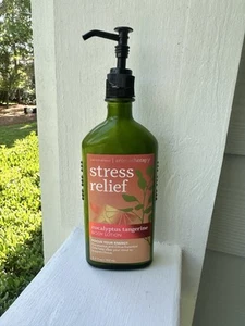 Loción de aromaterapia Bath & Body Works alivio del estrés eucalipto mandarina LEER - Imagen 1 de 5