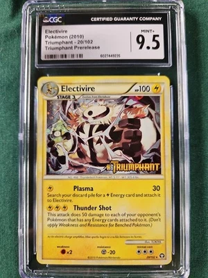 ELECTIVIRE - #20 - TRIUMPHANT - PRERELEASE-(2010) -GRADED CGC MINT + 9.5 - Image 1 of 3