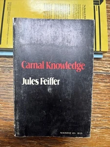 Carnal Knowledge - Jules Feiffer (1971) Paperback 1st Print - Picture 1 of 8