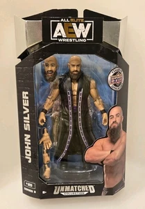 Neu im Karton All Elite AEW Wrestling John Silver Figur 6" Scale - Bild 1 von 7