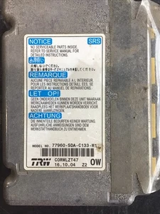 2005 HONDA ACCORD CONTROL MODULE 77960-SDA-C133-M1 - Foto 1 di 5