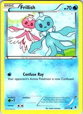Pokemon | XY - Phantom Forces | Frillish | 20/119 | NM Normal - Image 1 of 2