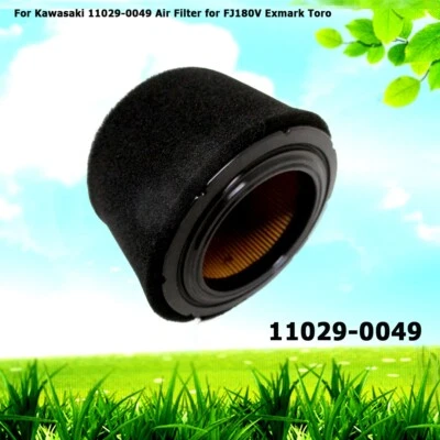 For Kawasaki 11029-0049 Air Filter for FJ180V Exmark Toro - Image 1 of 4