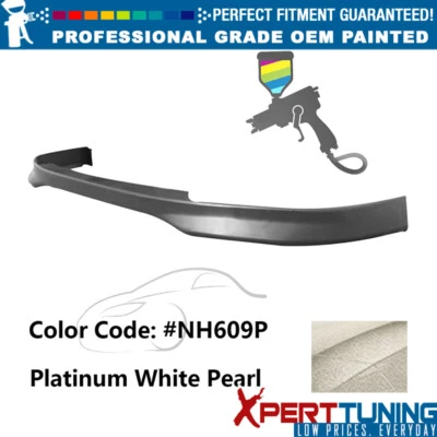 For 93-97 Honda Del Sol Type-R Style Front Bumper Lip Spoiler PU Painted #NH609P - Imagem 1 de 4