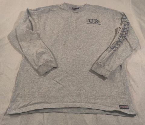 Vintage Richmond Spiders Mens Shirt Gray Large NCAA Jansport Cover