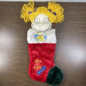 VTG 1999 ANGELICA RUGRATS CHRISTMAS STOCKING PLUSH HOLIDAY RAUCH NOS - Picture 1 of 7