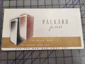 1937 Packard Brochure Original - Picture 1 of 6