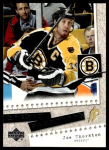 2005-06 Upper Deck Hockey Scrapbook Joe Thornton Boston Bruins #HS3 R72