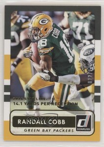 2015 Panini Donruss Stat Line Season /141 Randall Cobb #116