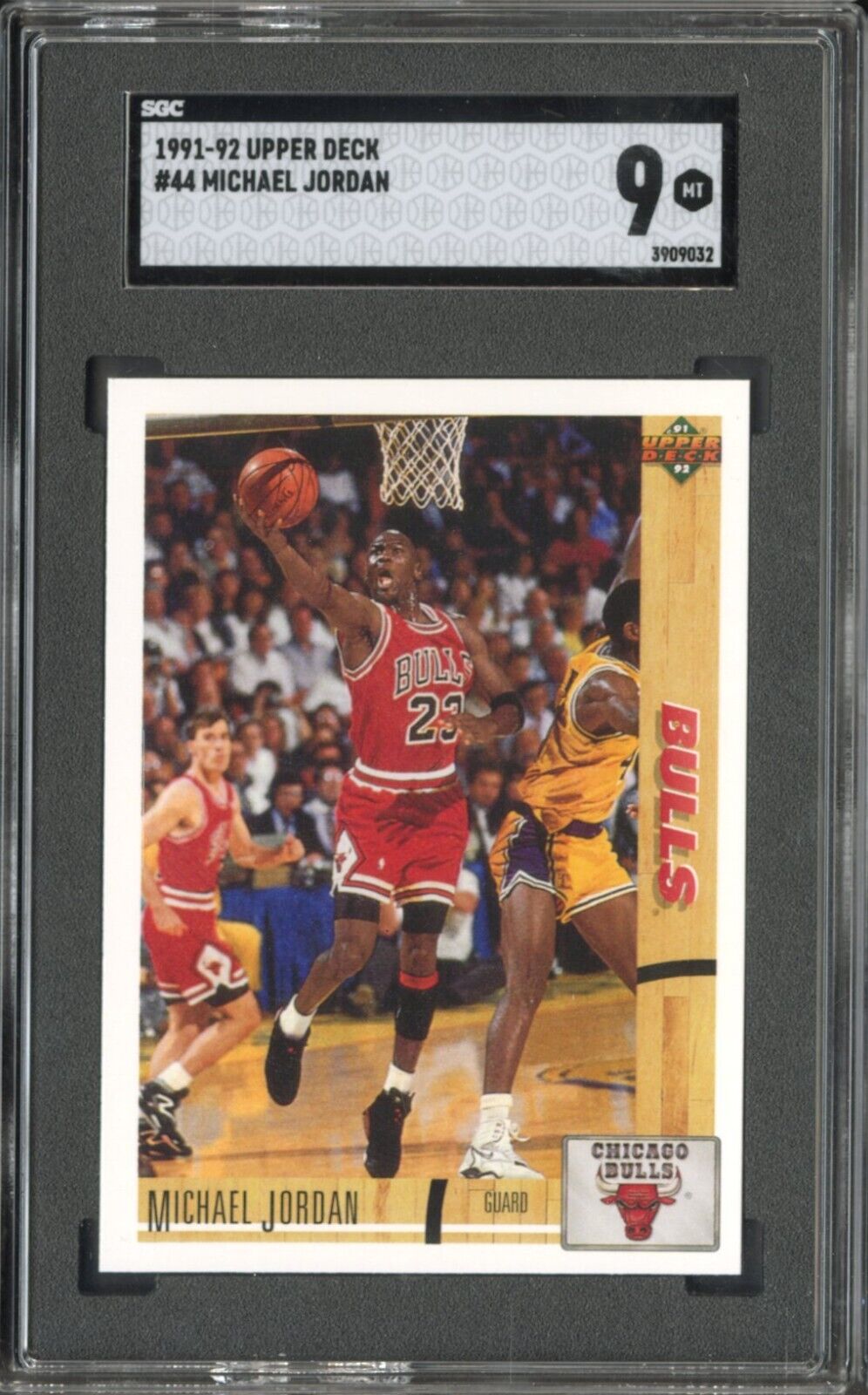 1991-92 Upper Deck Michael Jordan SGC 9 Mint #44 Bulls