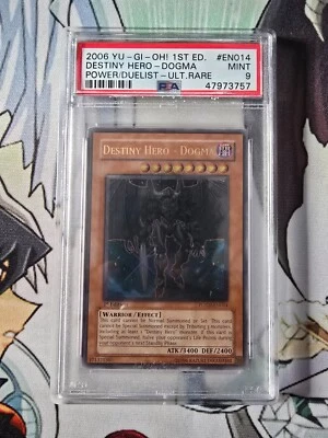 Destiny Hero - Dogma POTD-EN014 Ultimate Rare 1st Edition PSA Grade 9 - Image 1 of 4