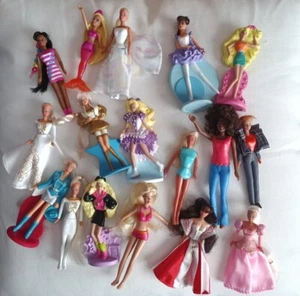 Vintage 90s & 2000's McDonald's Mattel Barbie Happy Meal Toys Doll Lot of 17 - Picture 1 of 22
