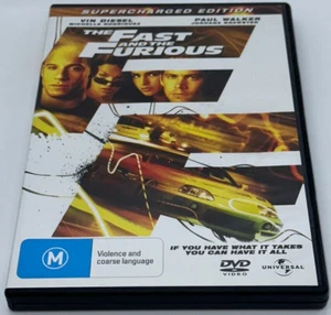 The Fast And The Furious Supercharged - DVD, 2001 - REGION 4 - R4 - WARRANTY - Picture 1 of 1