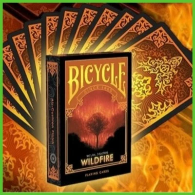 Mazzo di Carte da Gioco BICYCLE WILDFIRE Collezione Bycicle Poker Playing Cards