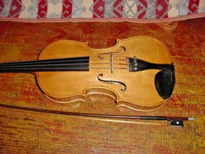  WILLIAM LEWIS ВИОЛА DANCLA ТОН KLAR 15 1/2» НЕМЕЦКИЙ СДЕЛАНО 70-Х СТЕКЛЯННЫЙ ЛУК - Изображение 1 из 4
