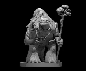 Tortle Druid for D&D Dungeons and Dragons Pathfinder DND Mini - Imagen 1 de 1