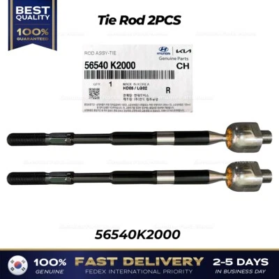 ⭐Genuine⭐ Tie Rod 2PCS 56540K2000 for Hyundai Venue - Image 1 of 2