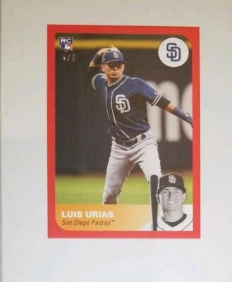 Luis Urias 2019 Topps On-Demand Set #21 Reflections 31B Red Parallel RC 4/5 - Image 1 of 2
