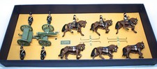 Hiriart Toy soldiers RFA Royal Field Artillery Q.F. 15 Pounds set No 1114 Boxed