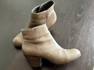 Leder Stiefeletten in Gr 38, grau, Top Zustand, kaum getragen, NP 70€ - Bild 1 von 4