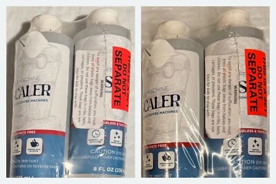 Limpiador descalcificador para máquina de café con solución descalcificadora (8 oz x 4 botellas) Foto 1 de 4