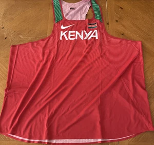 Men’s Nike Pro Elite Kenya Olympic Distance Singlet Track & Field 898134-XXX 4XL - Picture 1 of 6