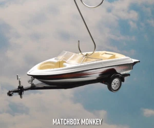 Waterski Wakeboard Speed Boat Christmas Ornament Mastercraft Sea Ray Water Ski - Picture 1 of 11