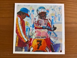 Tonibell ice cream trade card: Barry Sheene motorcyle racing (Junior Champs) - Picture 1 of 2