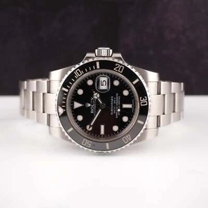 Rolex Submariner Date 40mm Ceramic Stainless Steel Black Dial Watch 116610LN - Picture 1 of 9