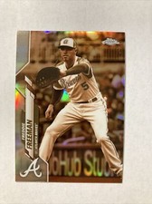 2020 Topps Chrome Freddie Freeman Sepia Refractor  Atlanta Braves 131