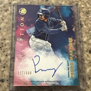 Pedro Martinez 2021 Bowman Inception #PA-PM Auto 127/600-Tampa Bay Rays-MLB - Picture 1 of 3