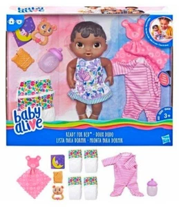 Baby Alive Ready For Bed, African American Doll that “Drinks & Pees” E2632 - Picture 1 of 9
