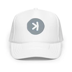 Kaspa Crypto Foam trucker hat - Bild 1 von 3