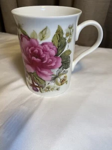 Crown Trent China Ltd Roses & Fuchsias Mug - Picture 1 of 7