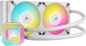CORSAIR iCUE H100i ELITE CAPELLIX XT Liquid CPU Cooler White RGB 240mm Radiator - Afbeelding 1 van 7