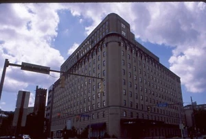strutture storiche-edifici-Carnegie/Mellon Webster@ scivolo Pittsburgh Pa.Fuji - Foto 1 di 1