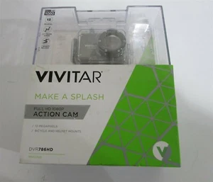 Vivitar Full HD Action Camera Waterproof 12MP 1080p Black DVR786HD - Picture 1 of 4